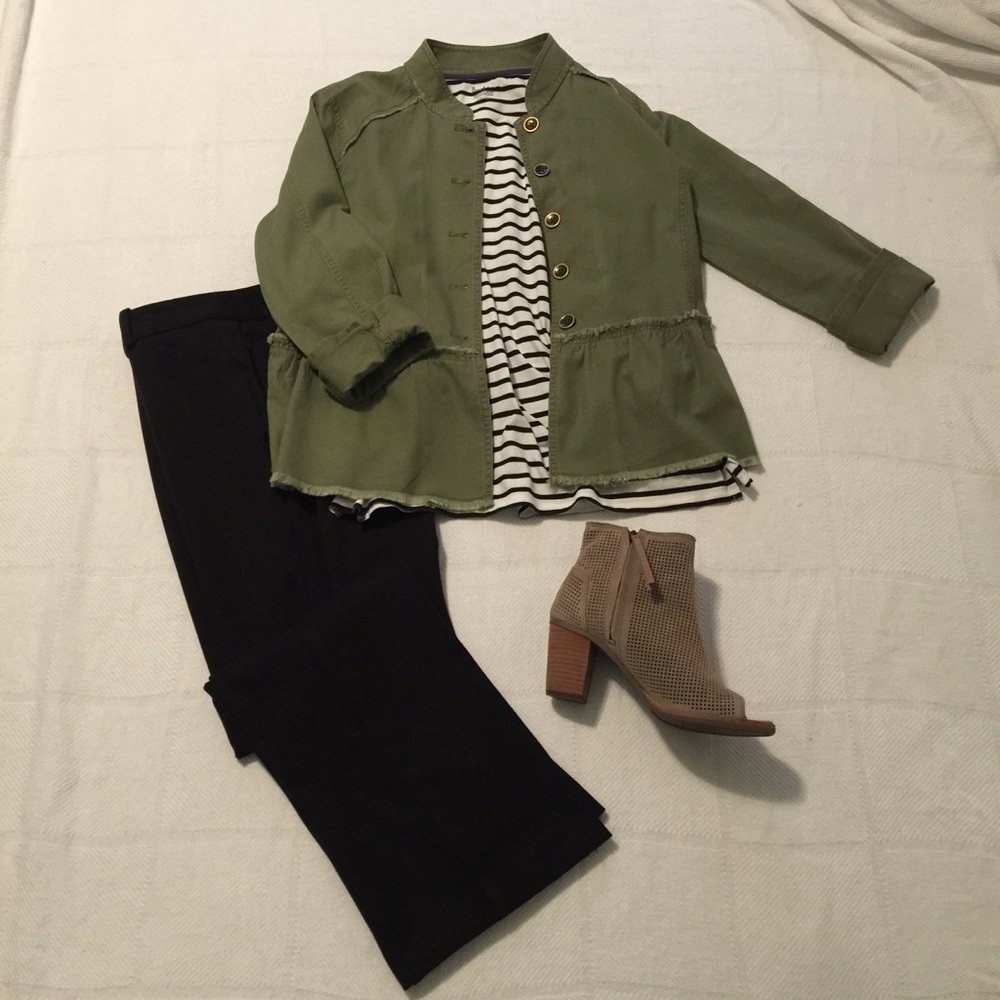 Talbots Signature Black Pants 8P